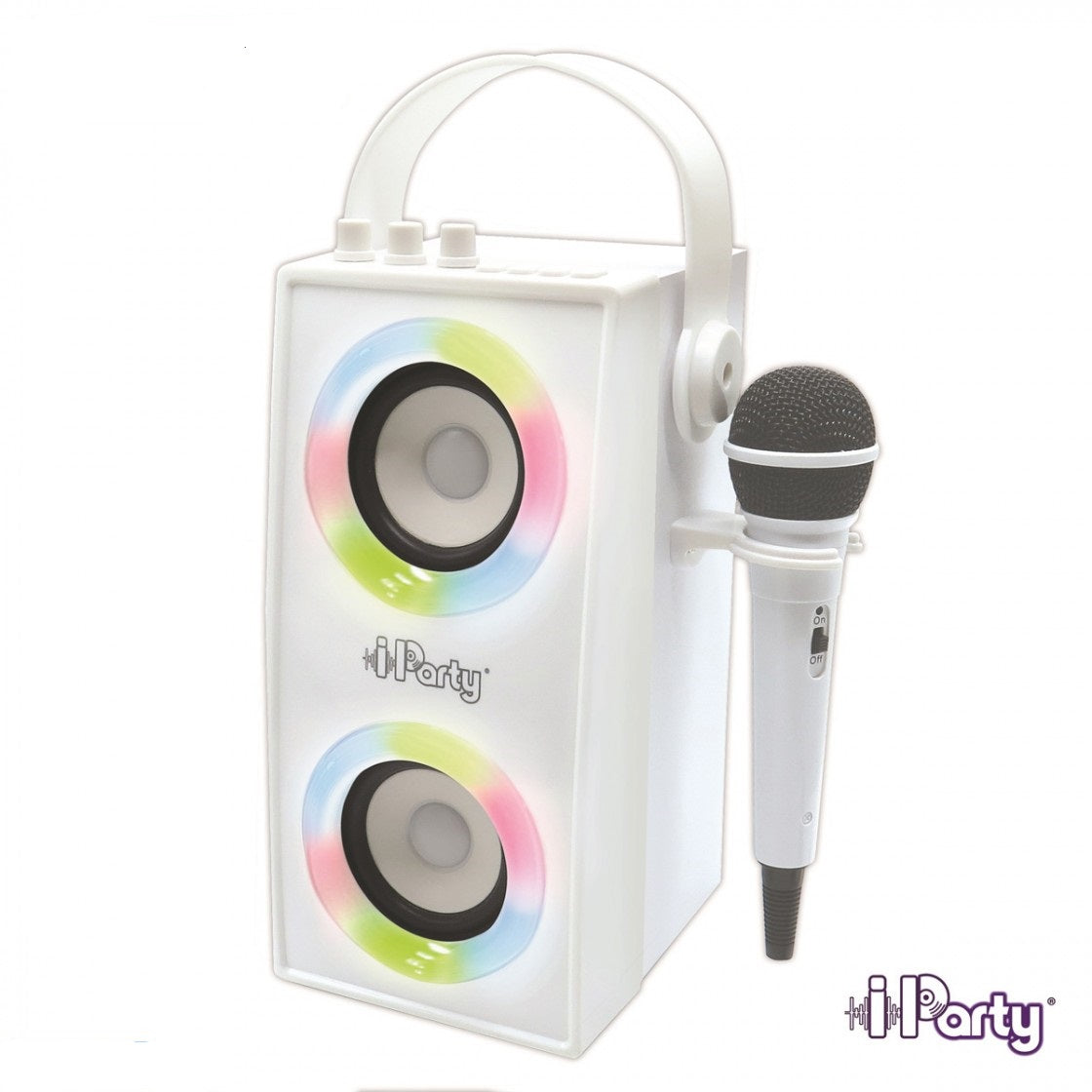 Lexibook Draagbare Bluetooth lichtluid Speaker met microfoon - iParty