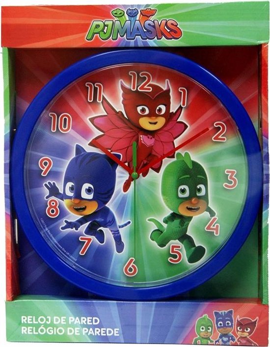 PJ Masks wandklok