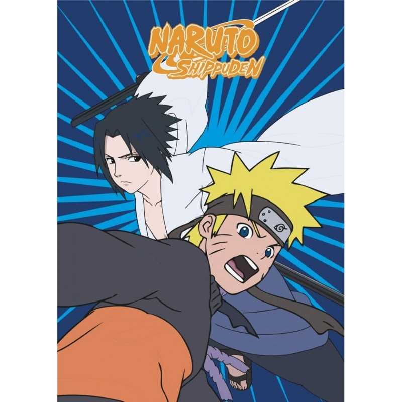 Naruto fleece deken