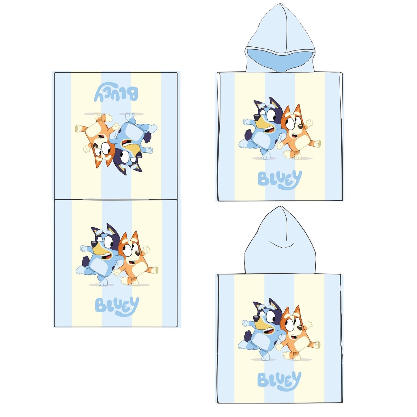 Bluey poncho