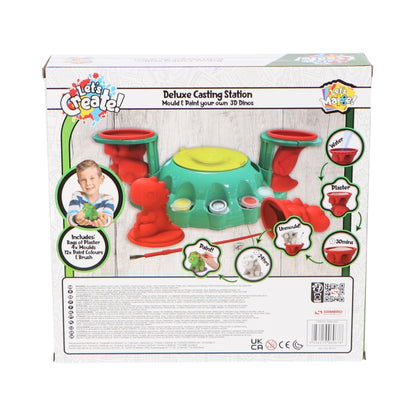 Dinosaurus gips en verf set