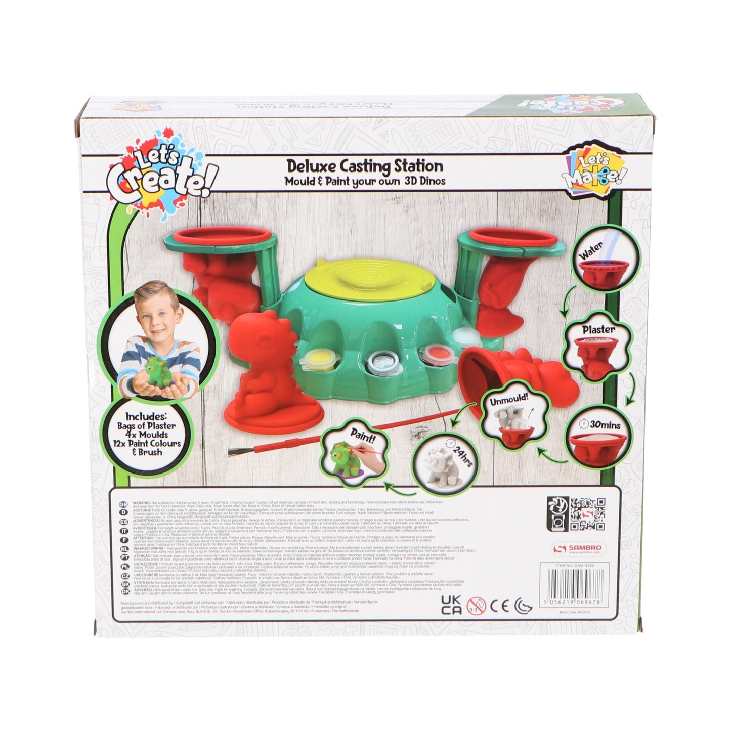 Deluxe casting station - Dinosaurus