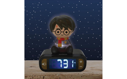 Harry Potter Wekker met nachtlampje en geluiden 3D