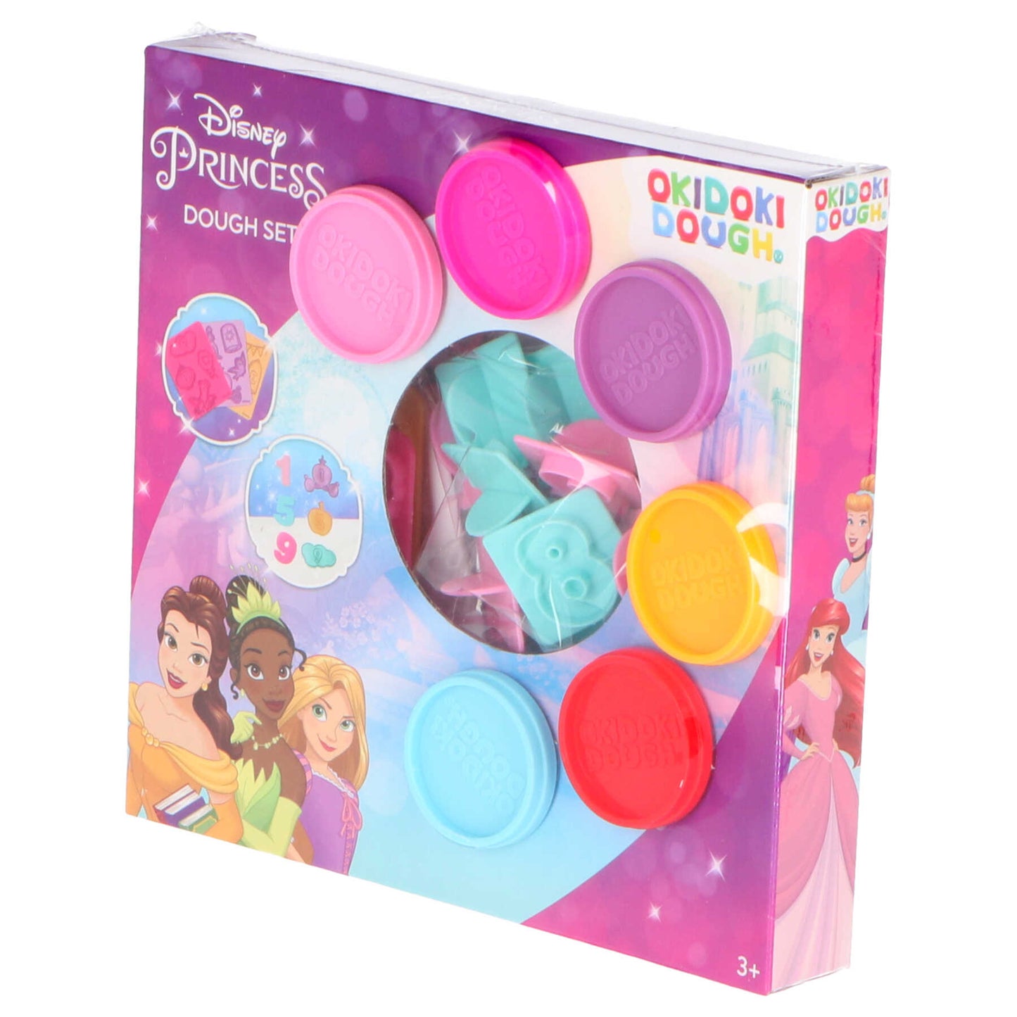 Princess Okidoki Klei Vormen + Cijfers 2 Assorti