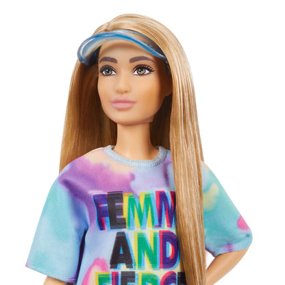 Barbie Tienerpop met Gekleurde Jurk