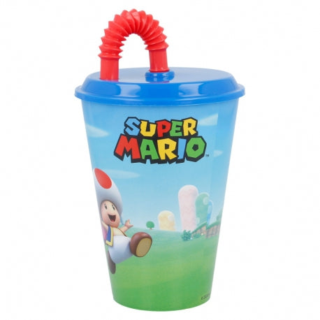 Super Mario Drinkbeker met rietje