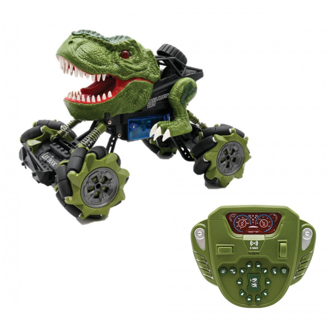 Lexibook Crosslander -Tirex Dinosaurusauto met Afstandsbediening