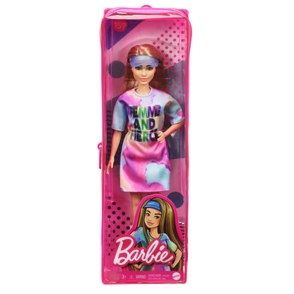 Barbie Tienerpop met Gekleurde Jurk