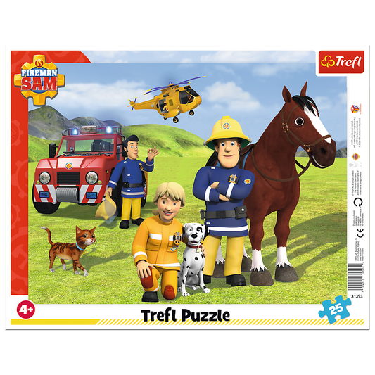 Fireman Sam framepuzzel