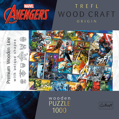 Marvel houten puzzel