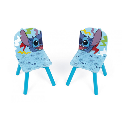 Lilo & Stitch Kindertafel met 2 stoelen