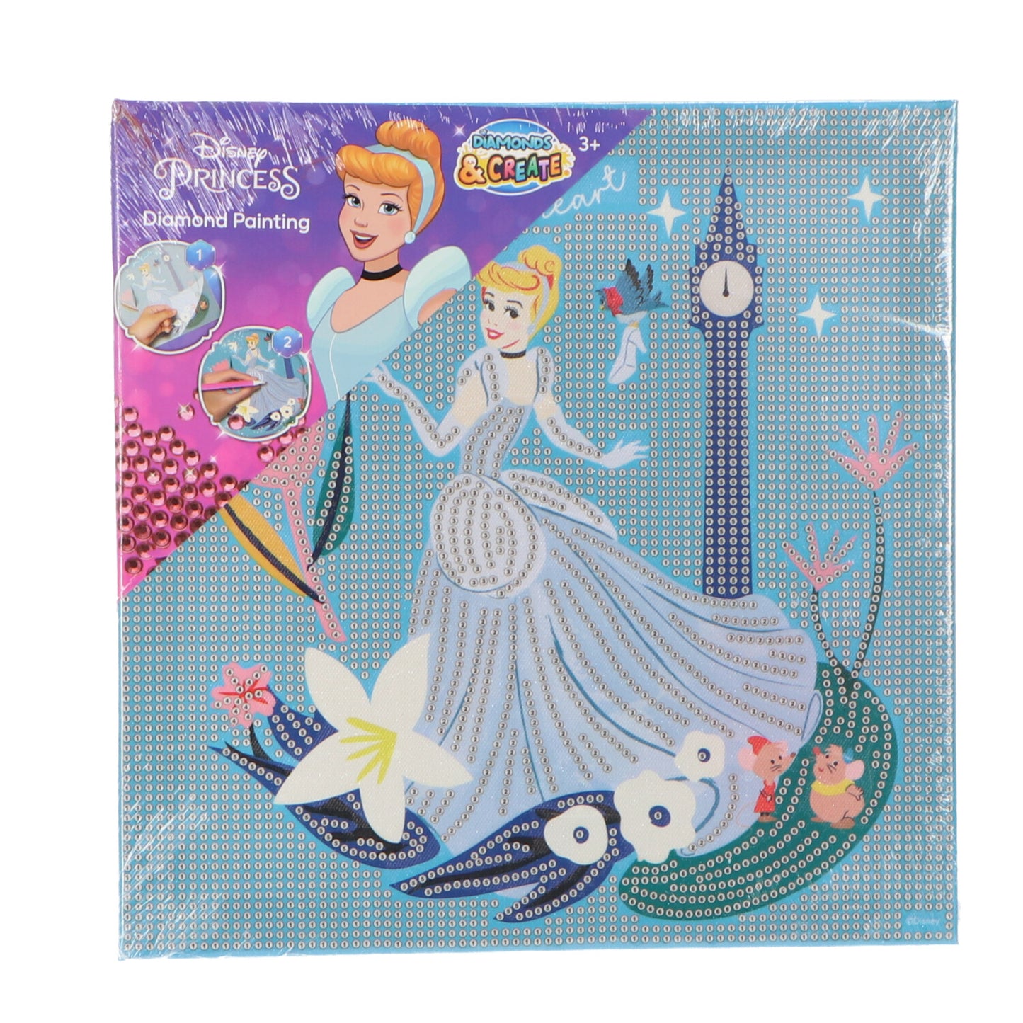 Princess Diamond Painting - Schilderij