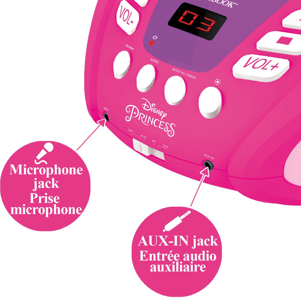 Princess bluetooth CD-speler