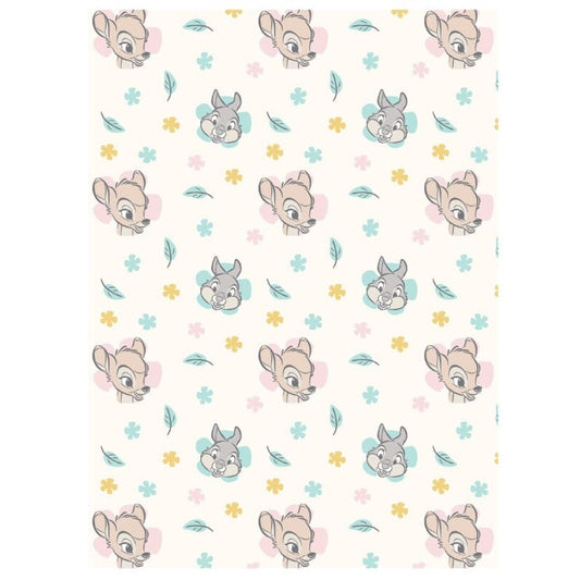 Disney baby fleece deken - Bambi - flanel