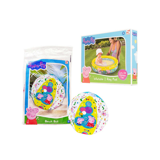 Peppa Pig Opblaasbaar Zwembad met Strandbal