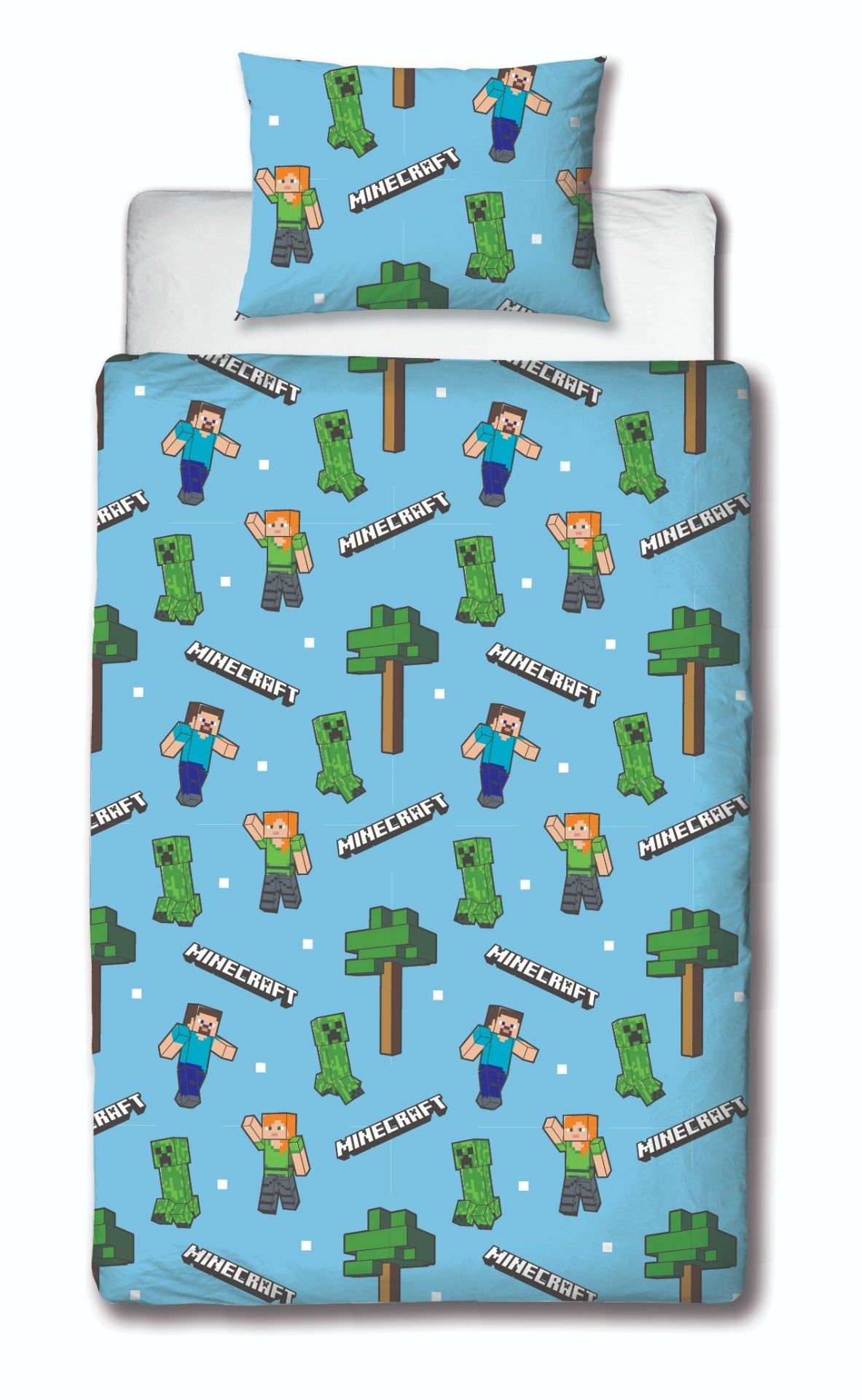 Minecraft dekbedovertrek