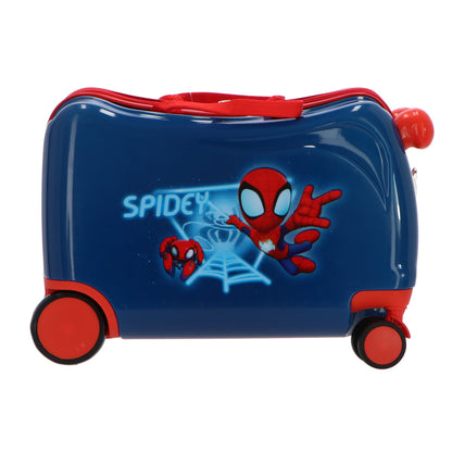 Spiderman ride-on trolley
