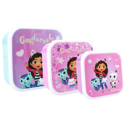 Gabby's Dollhouse 3 in 1 snackbox