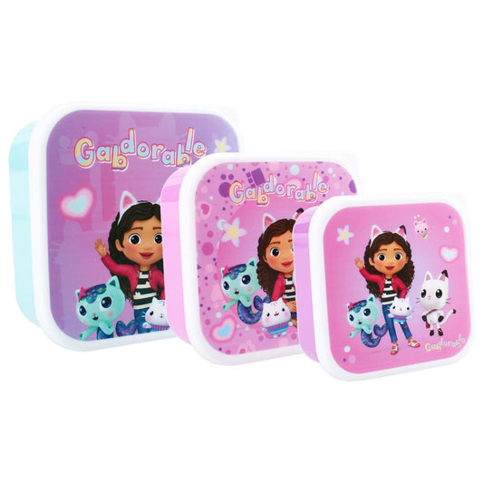 Gabby's Dollhouse Snackbox (3in1)
