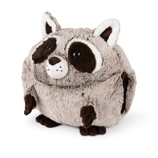 Noxxiez handwarmer - knuffel - kussen - wasbeer