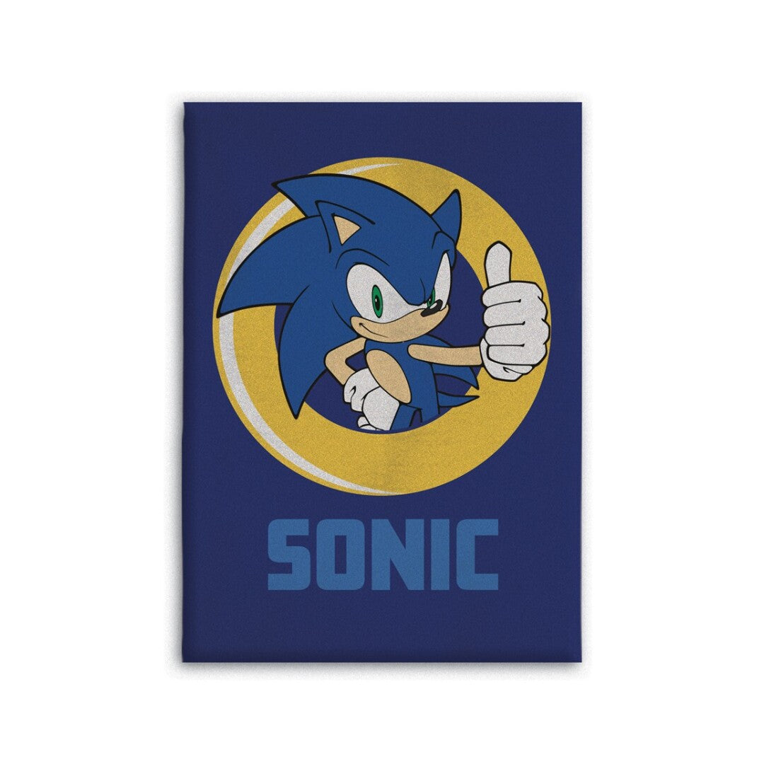 Sonic fleece deken