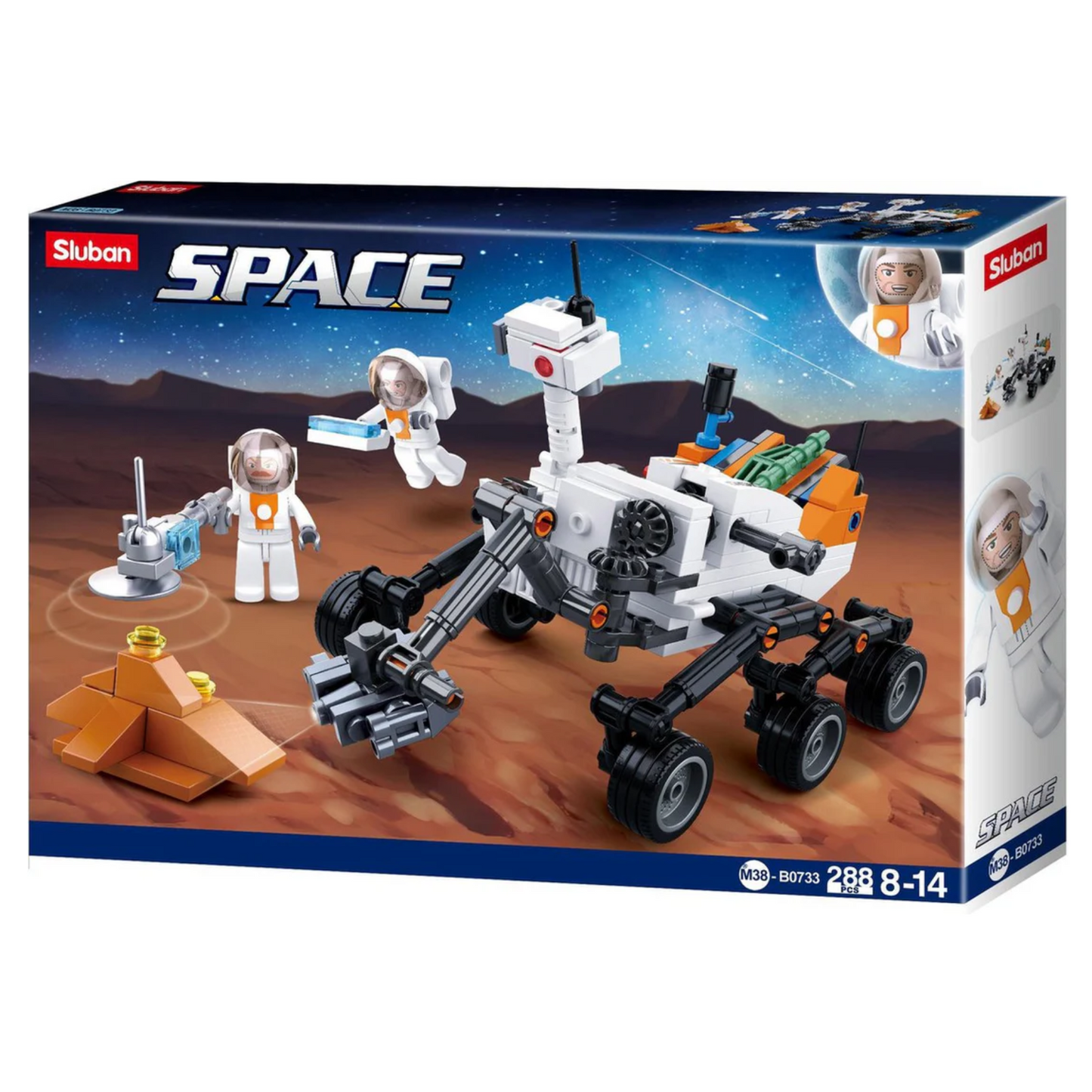 sluban-space-planeet-rover
