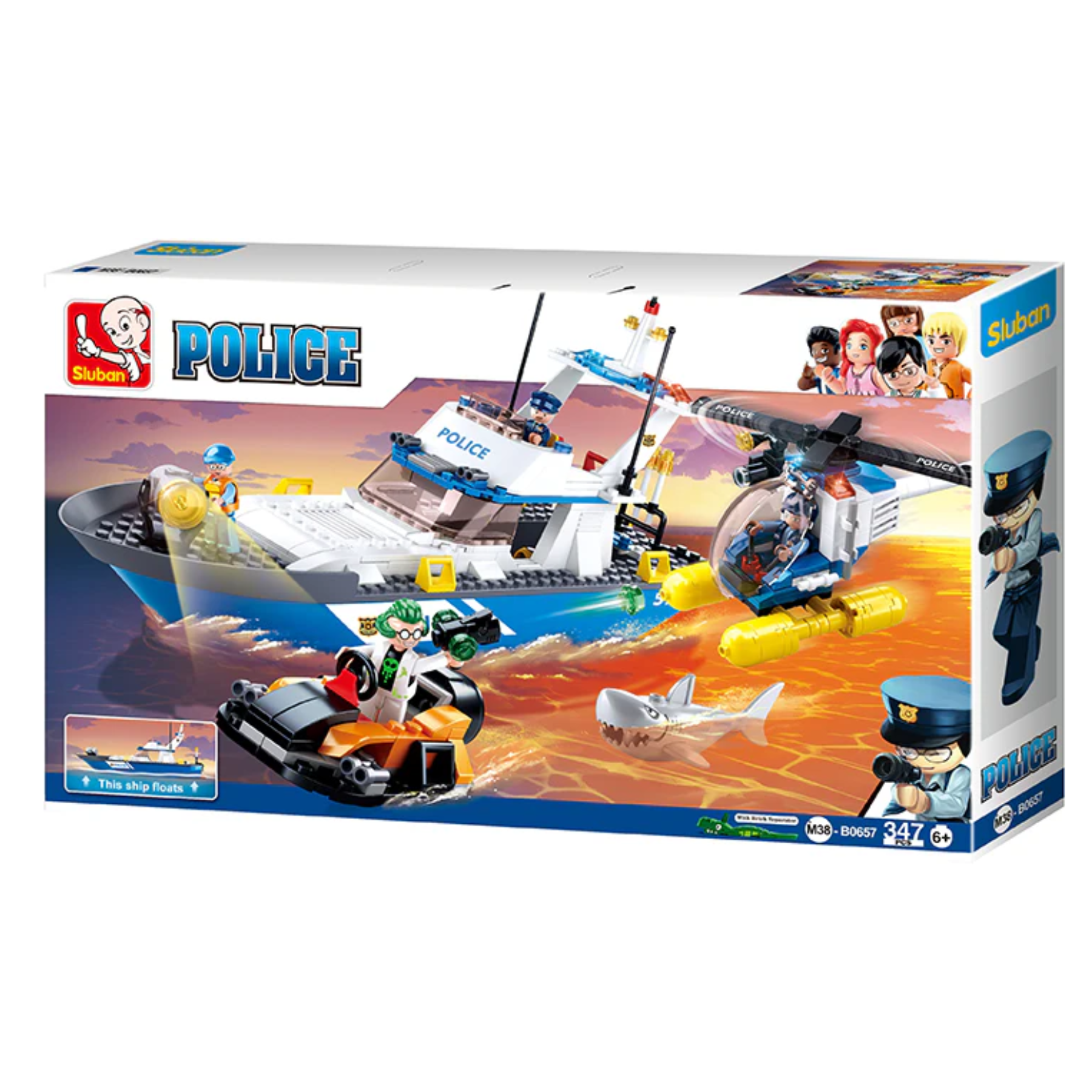 sluban-politie-boot