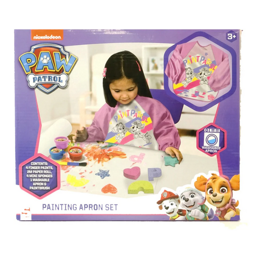 paw-patrol-schilderset-met-schort-en-vingerverf