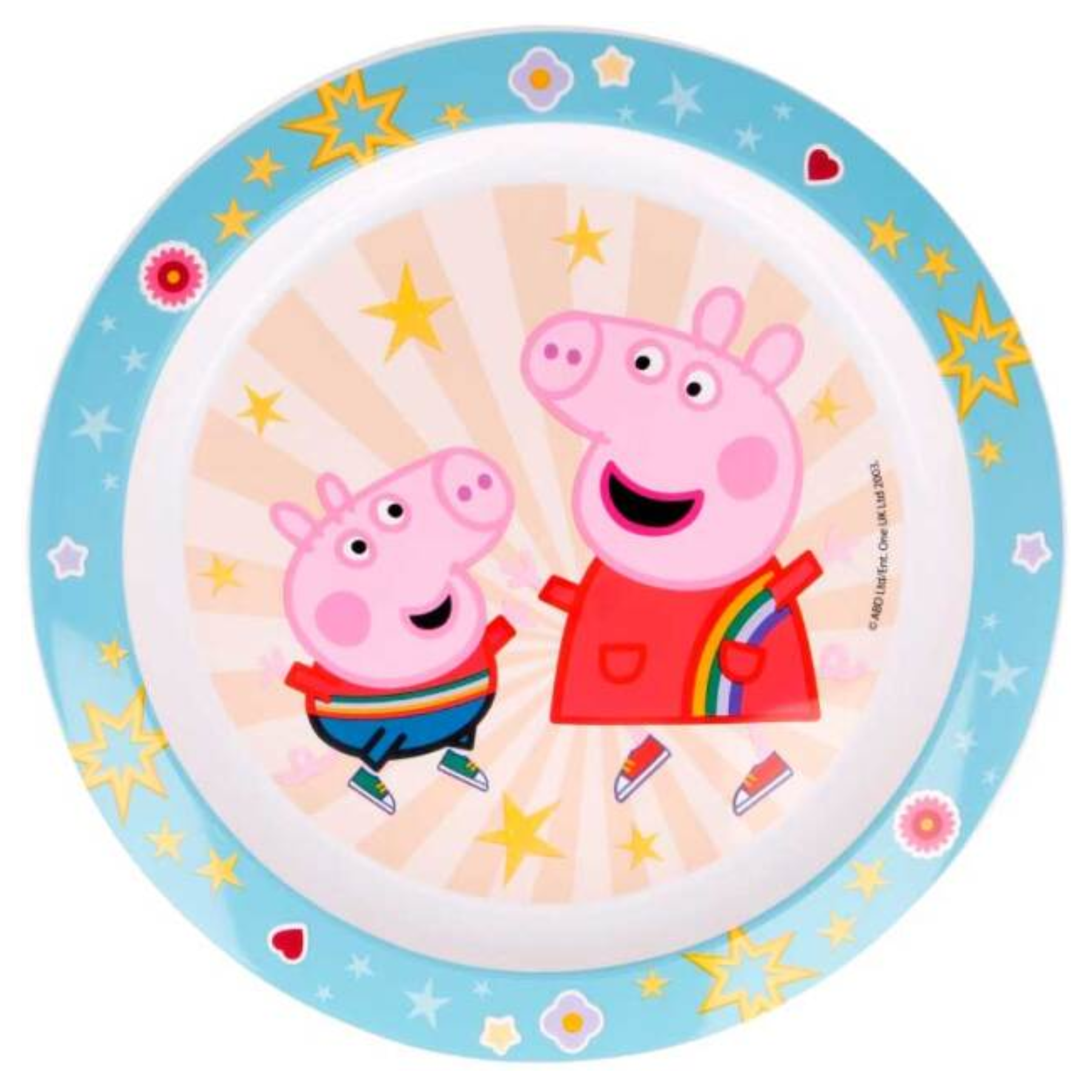 peppa-pig-kunststof-bord