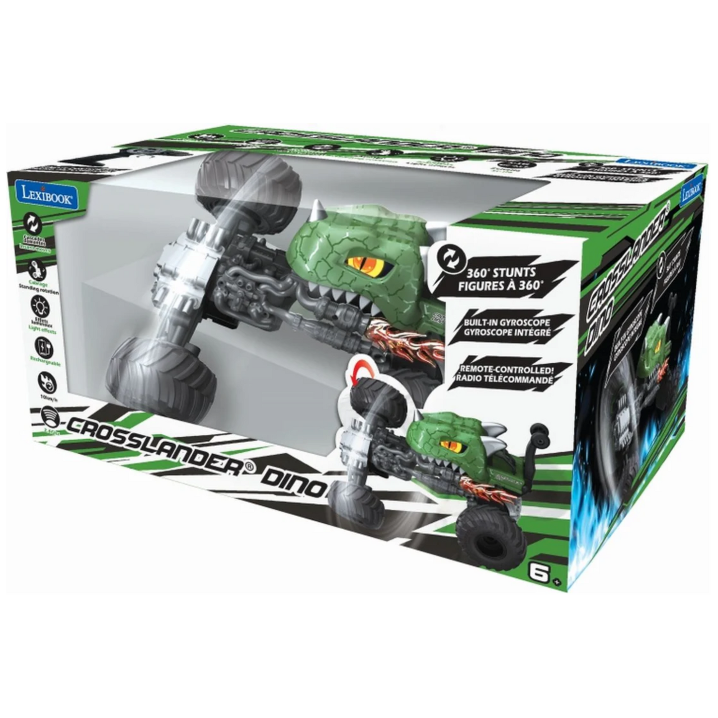 lexibook-crosslander-dinosaurusauto-met-afstandsbediening