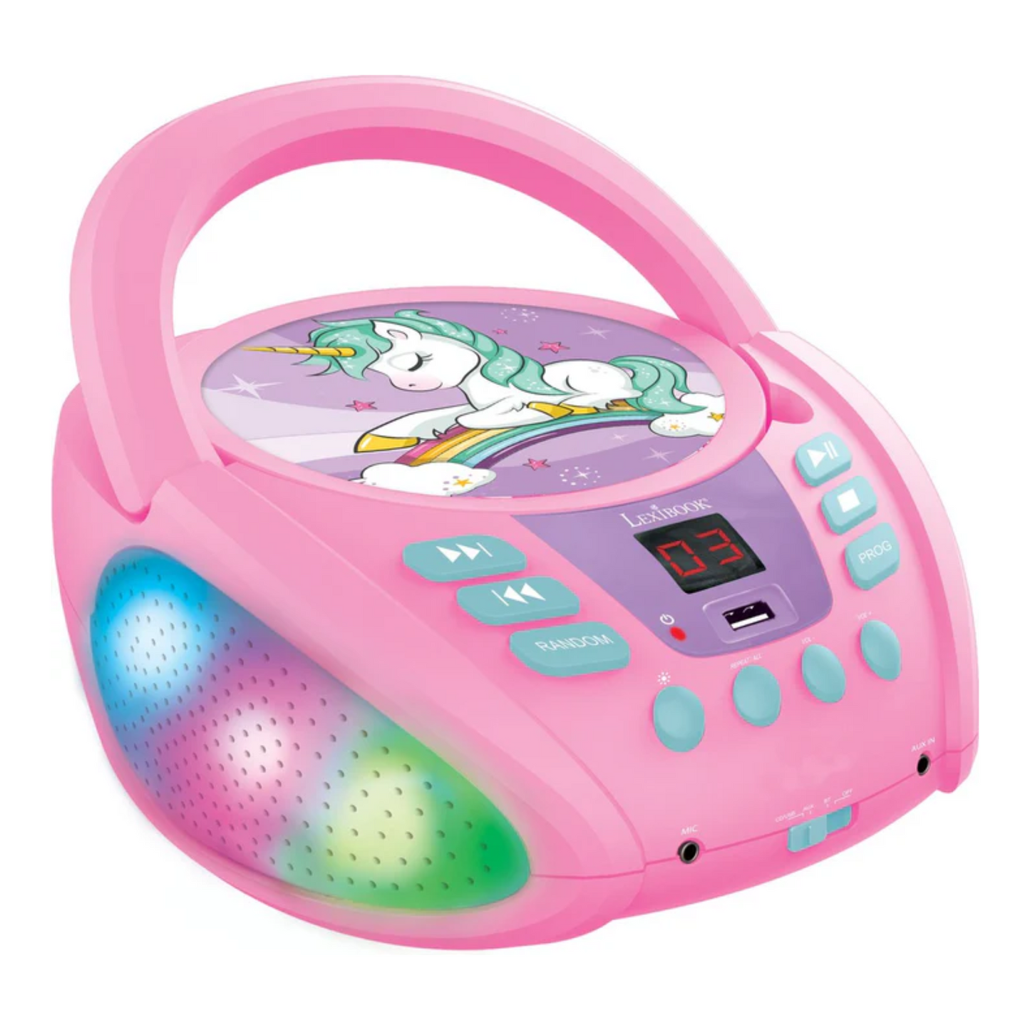 unicorn-draagbare-bluetooth-cd-speler