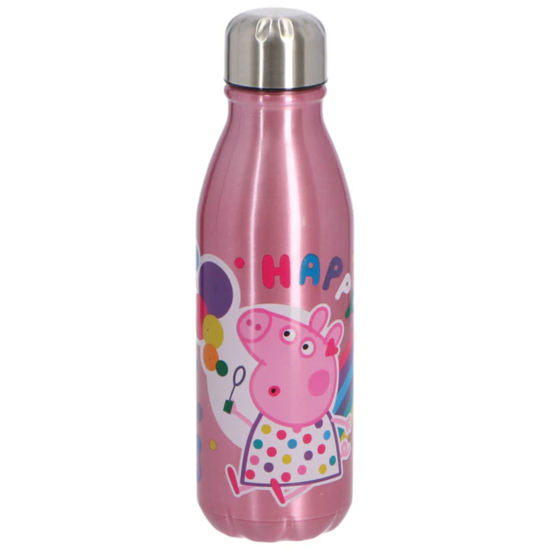 peppa-pig-drinkfles-happy