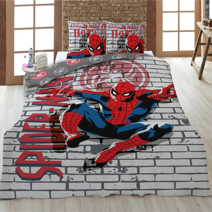 Spiderman dekbedovertrek