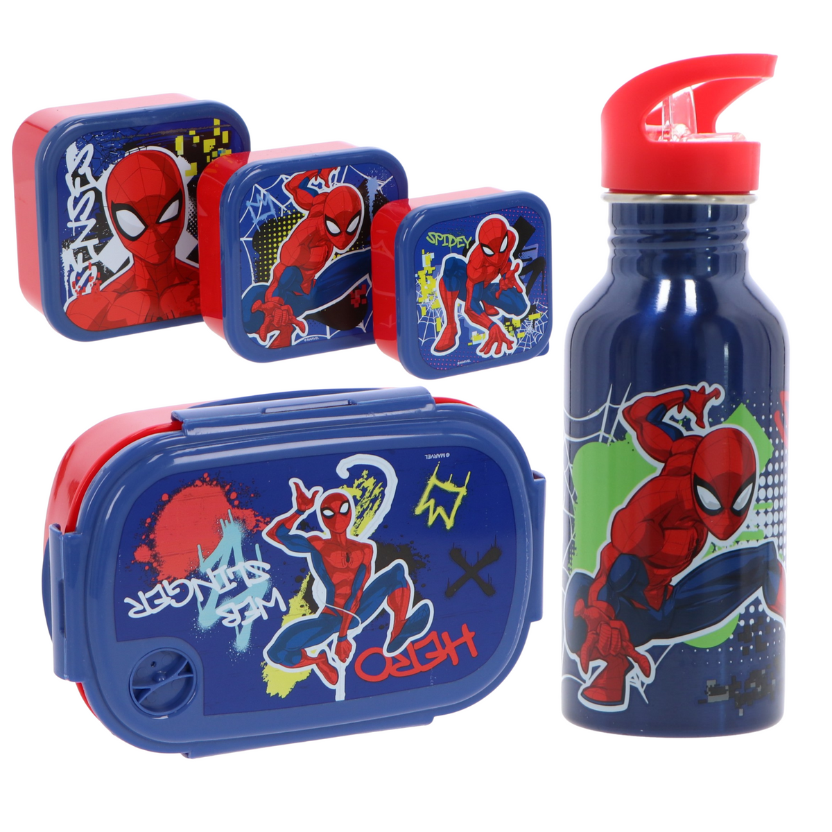 Spiderman lunchset 5-delig