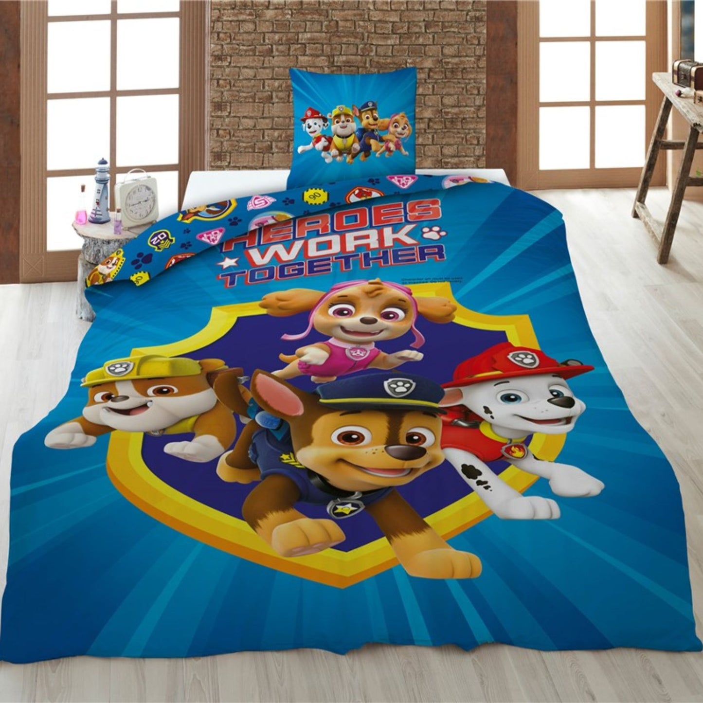 Paw Patrol dekbedovertrek