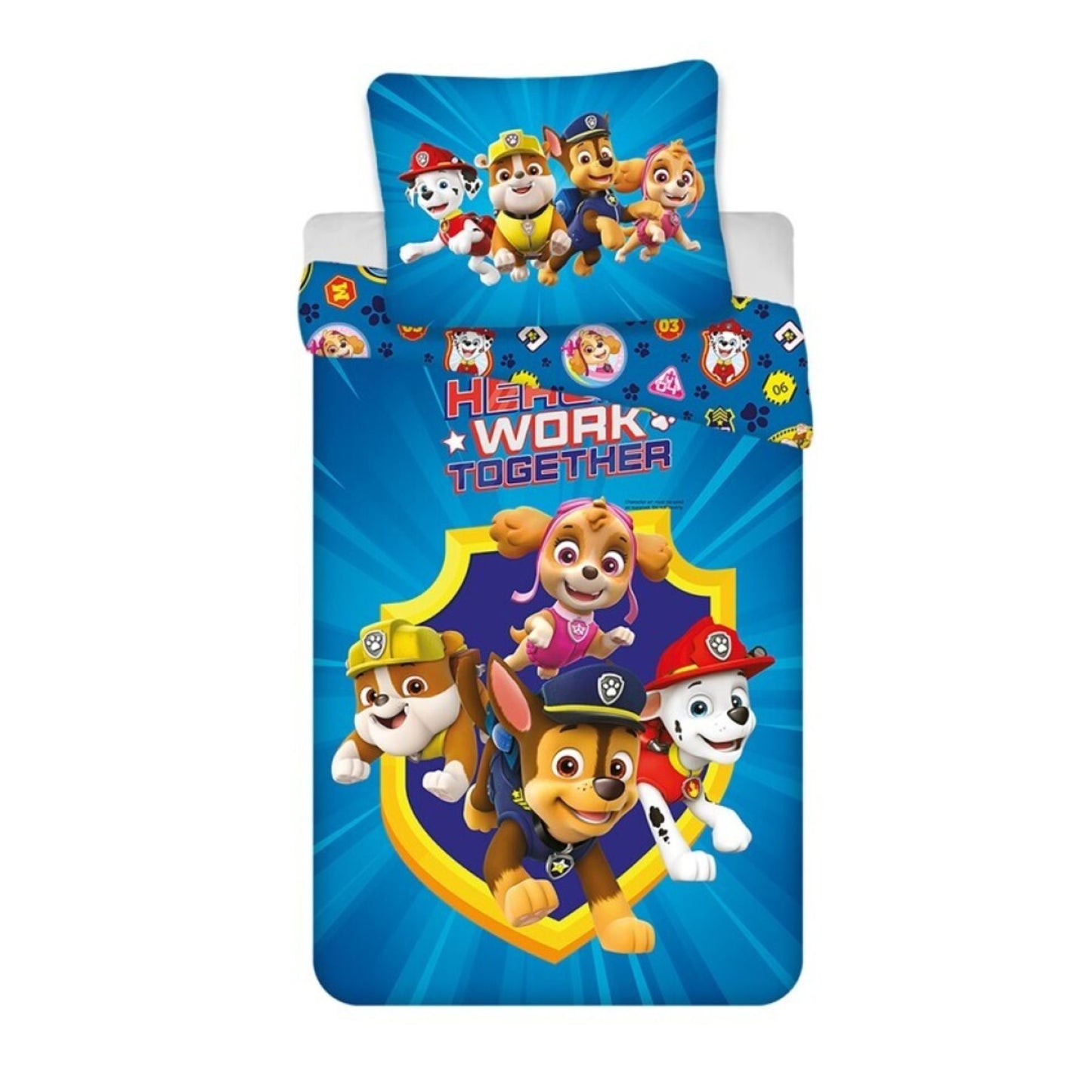 Paw Patrol dekbedovertrek