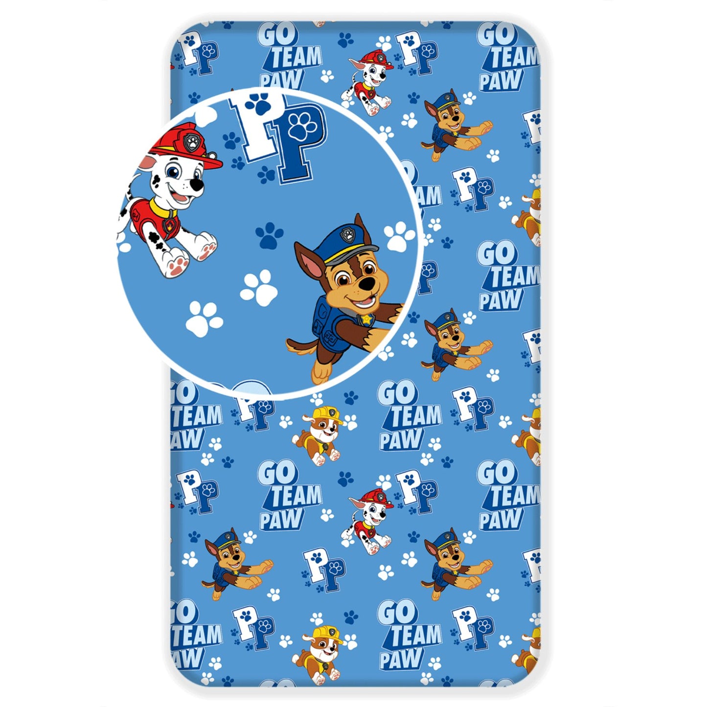 Paw Patrol slaapkamerset; dekbedovertrek en hoeslaken