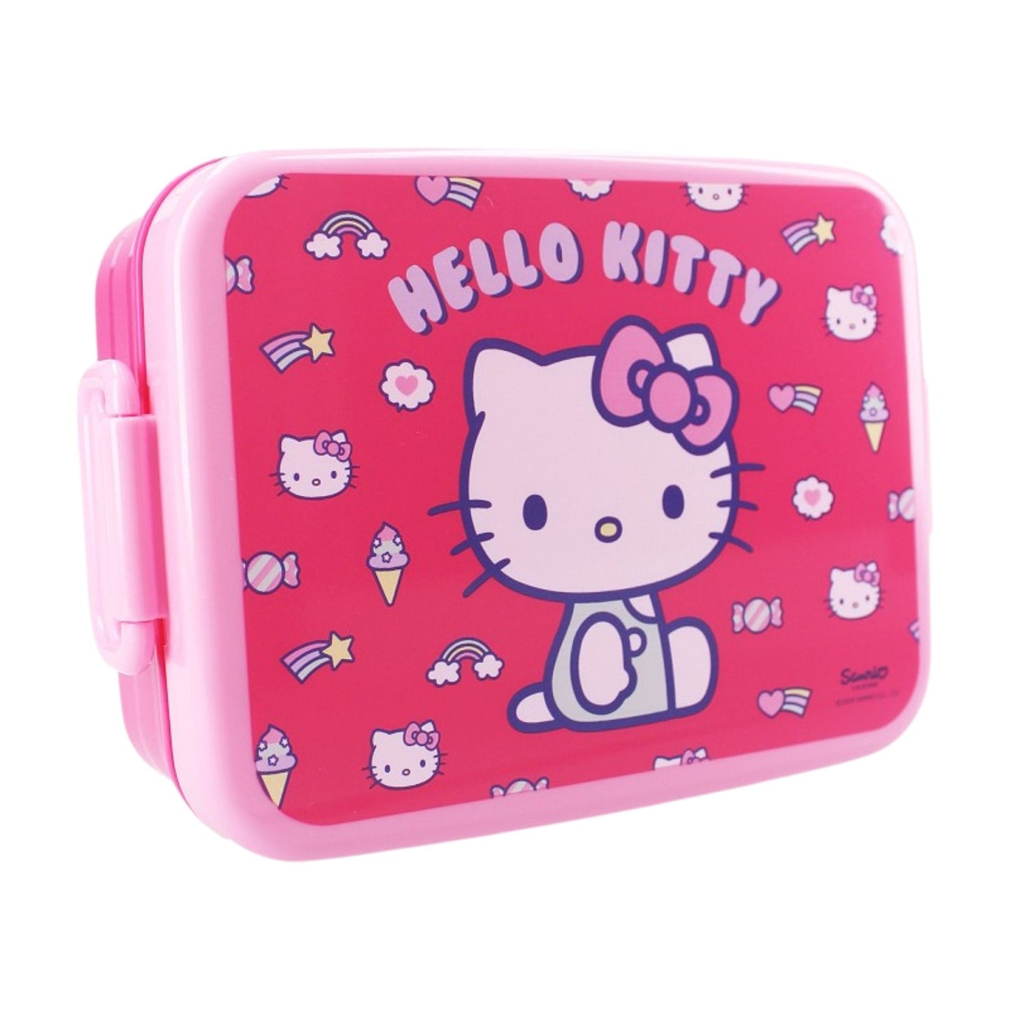 Hello Kitty lunchset; lunchbox en drinkfles