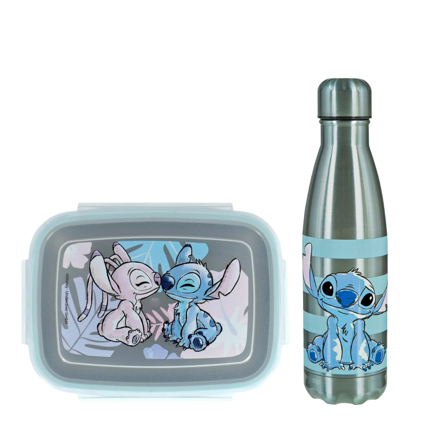 Lilo & Stitch Lunchset; Fles, Lunchbox
