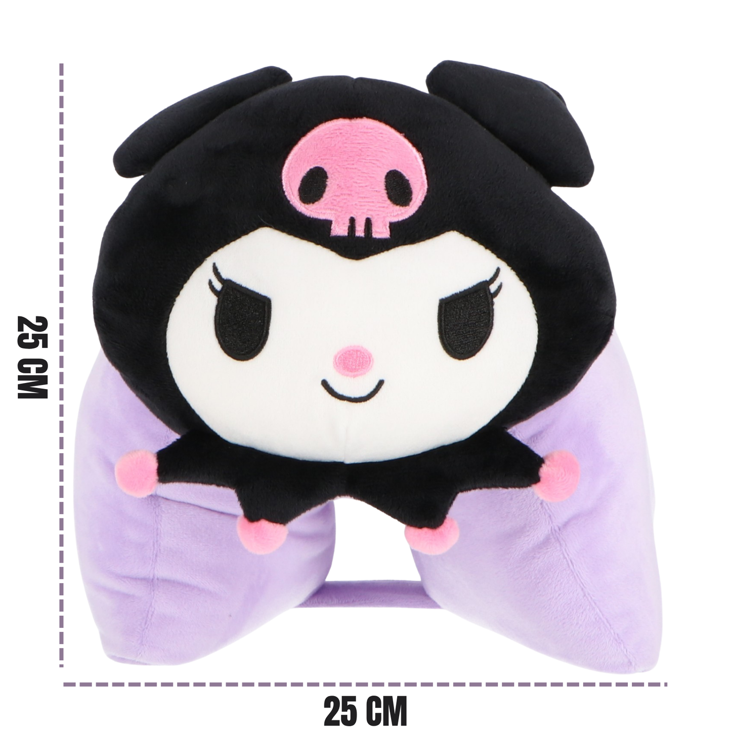 Kuromi 2 in 1 knuffel kussen