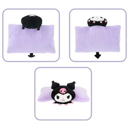 Kuromi 2 in 1 knuffel kussen
