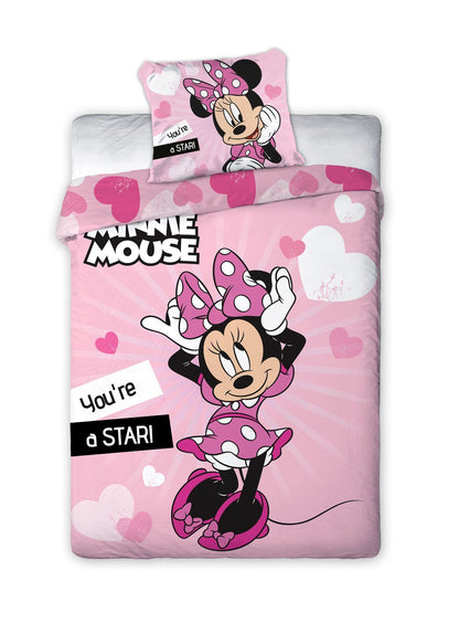 Minnie Mouse Dekbedovertrek + Hoeslaken
