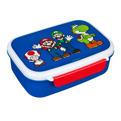 Super Mario lunchset; lunchbox en drinkfles