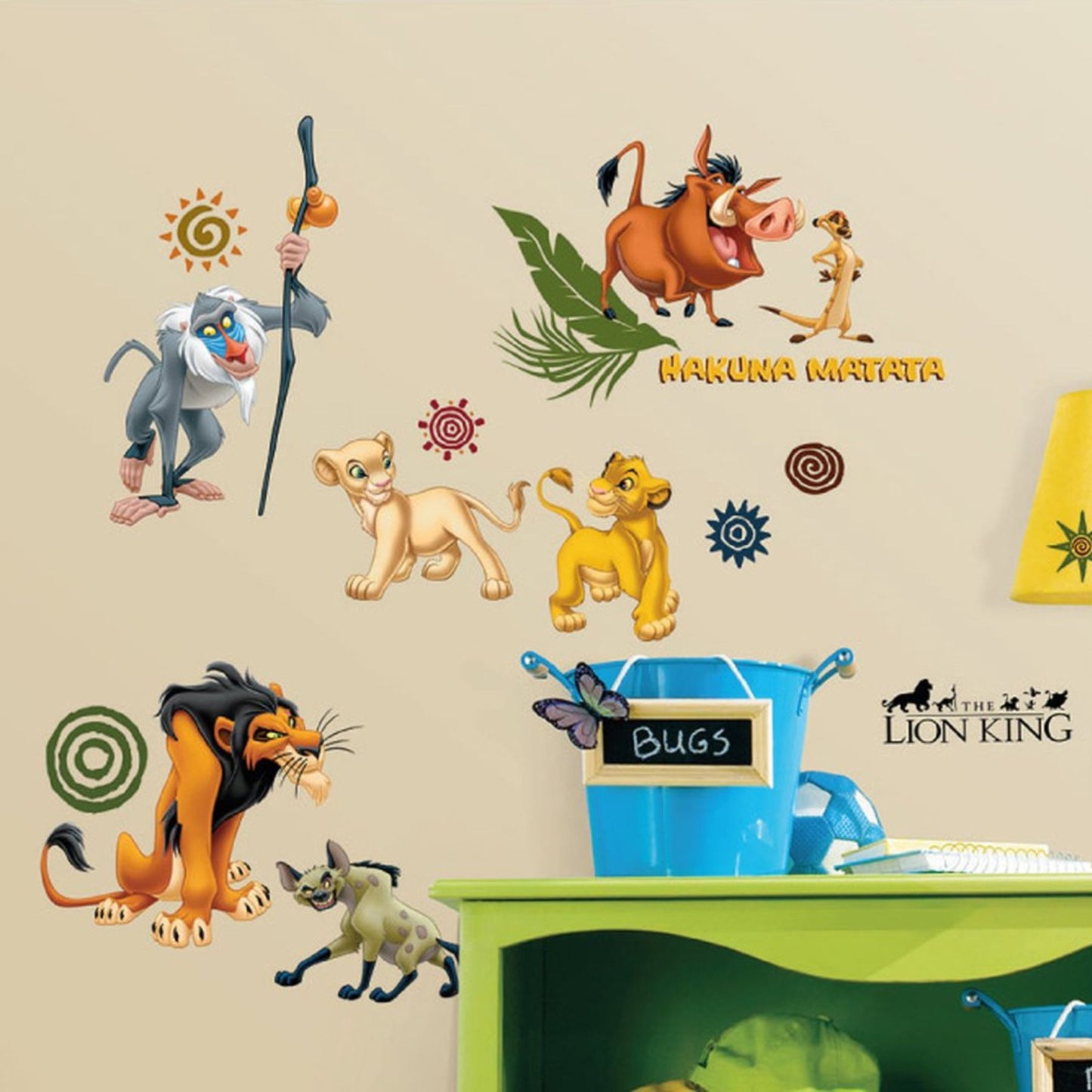 Lion King Muursticker