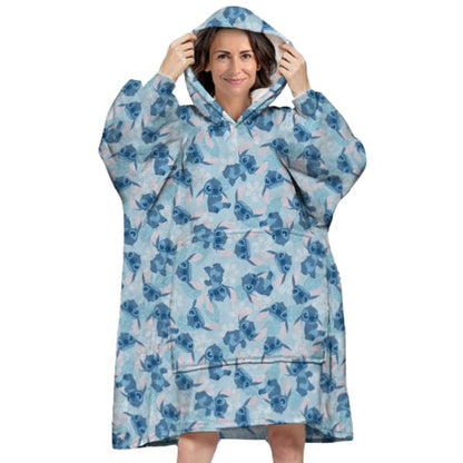 Lilo & Stitch Hoodie Deken