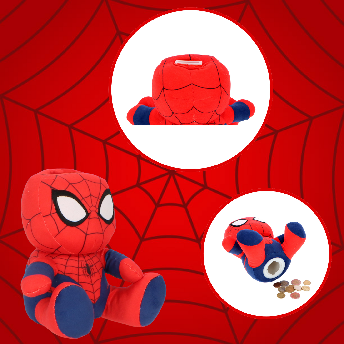 Spiderman Pluche spaarpot