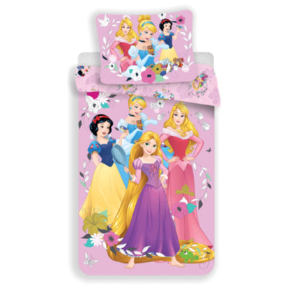 Princess Dekbedovertrek + Hoeslaken - Roze