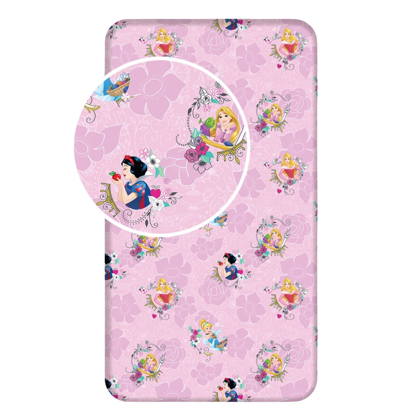 Princess Dekbedovertrek + Hoeslaken - Roze