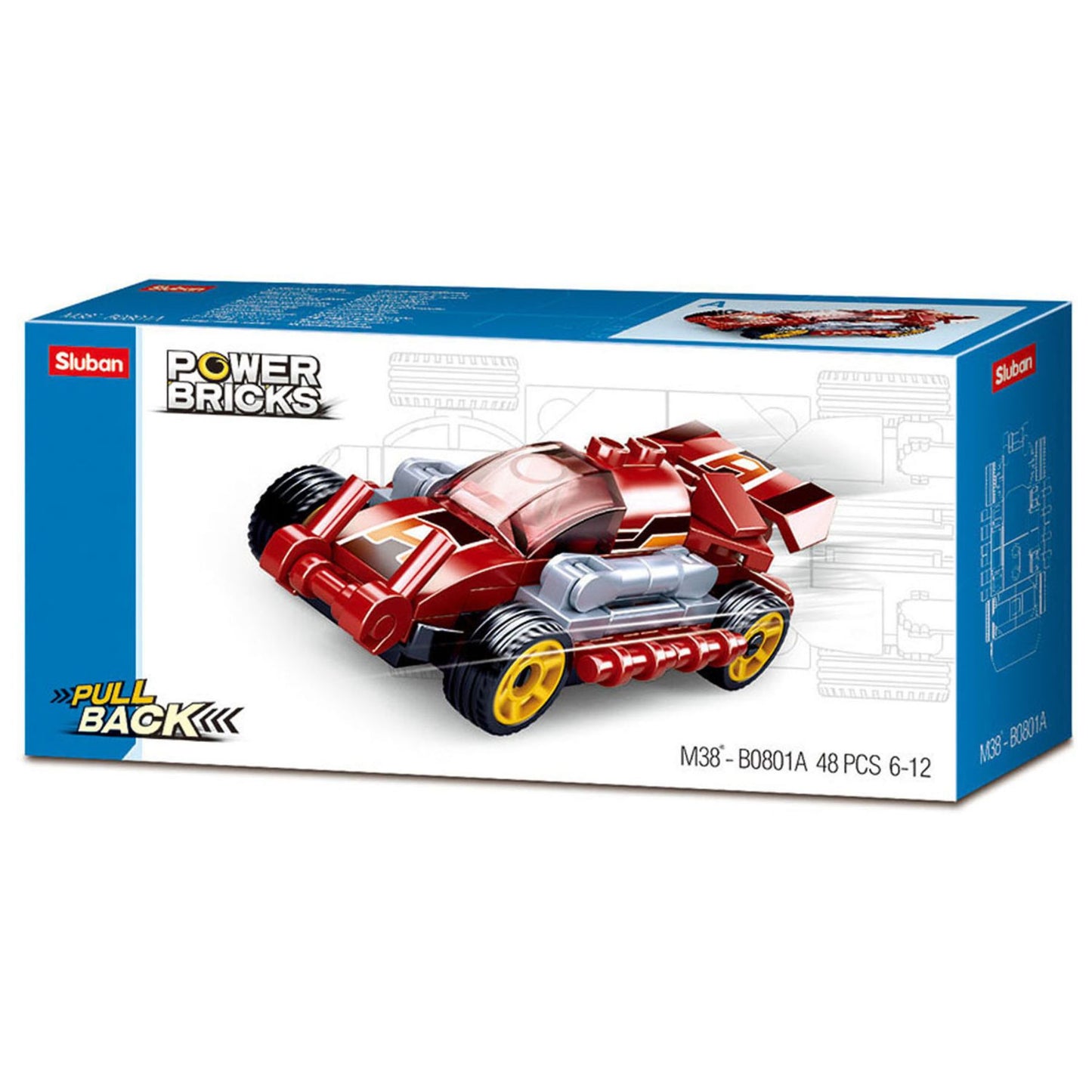 Sluban Fast Red