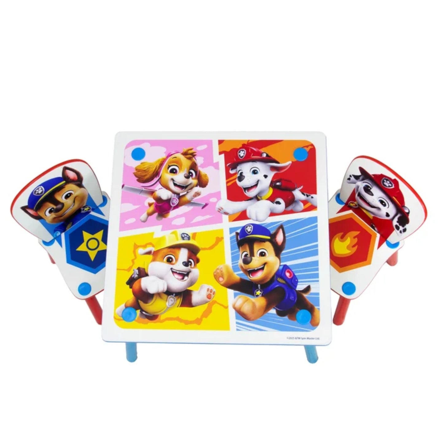 Paw Patrol Kindertafel met 2 stoelen